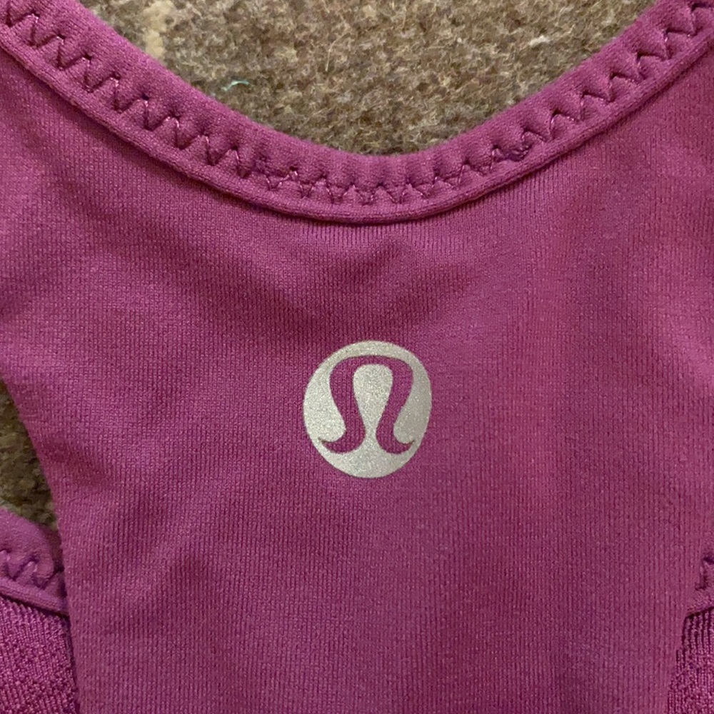 Lululemon turbo tank dew berry tank top